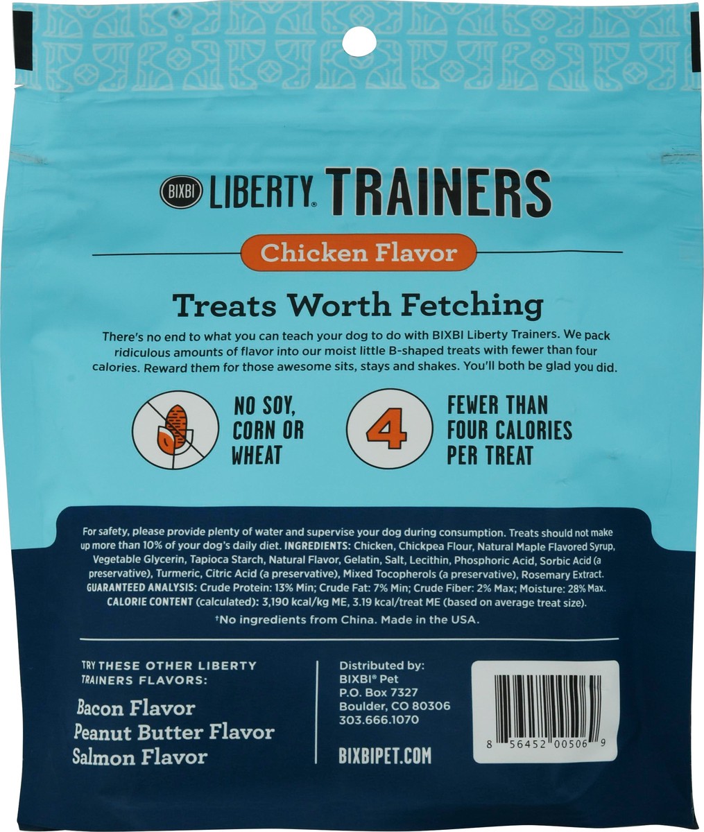 slide 9 of 9, Liberty Trainers Chicken Flavor Dog Treats 6 oz, 6 oz