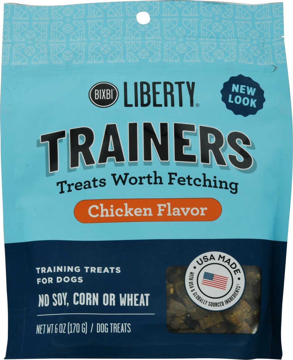 slide 5 of 9, Liberty Trainers Chicken Flavor Dog Treats 6 oz, 6 oz