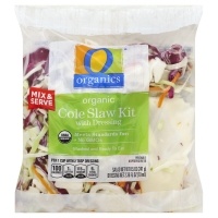 slide 1 of 1, O Organics Cole Slaw Kit W/Dressing, 1 ct