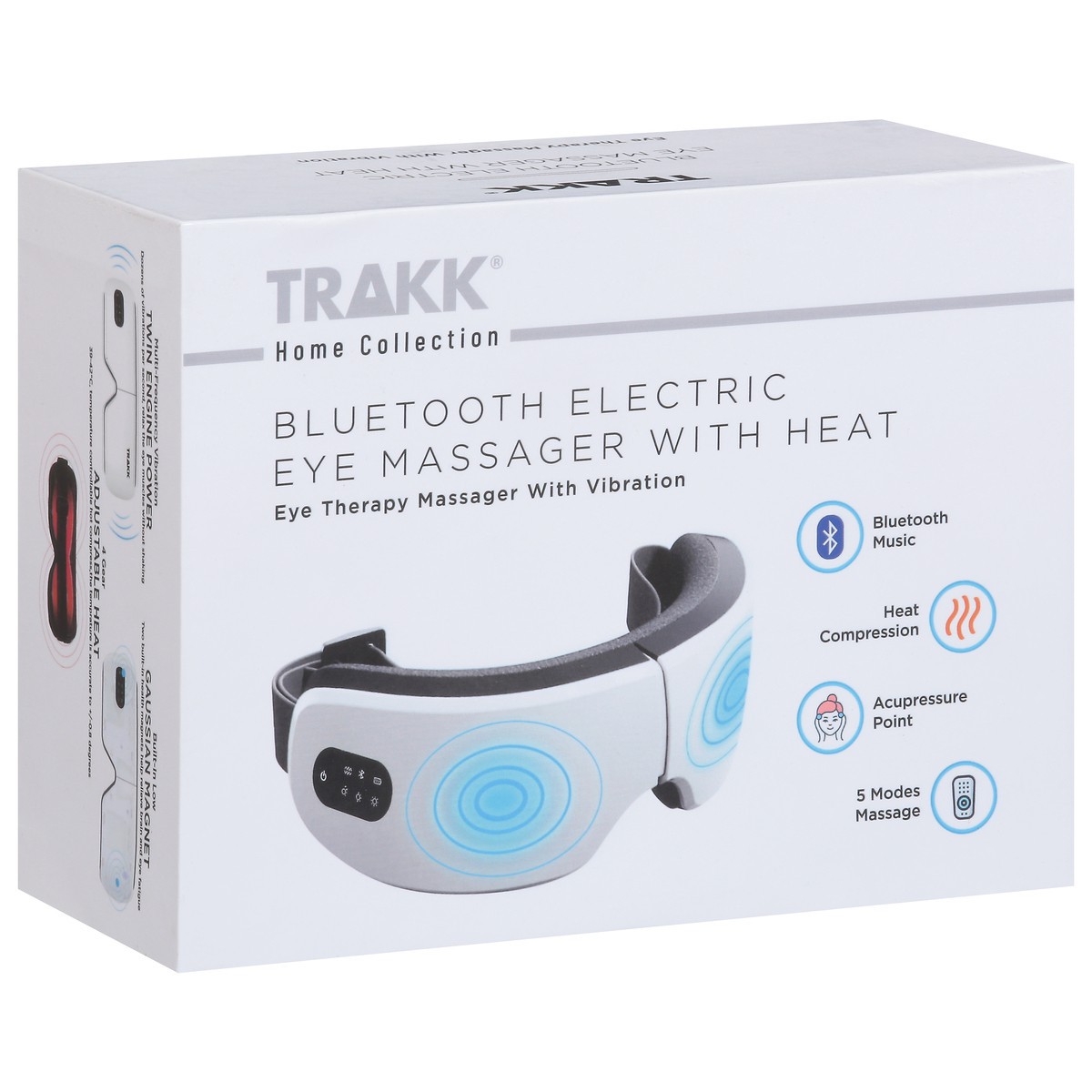 slide 11 of 12, Trakk Bluetooth Electric Eye Massager with Heat 1 ea, 1 ct