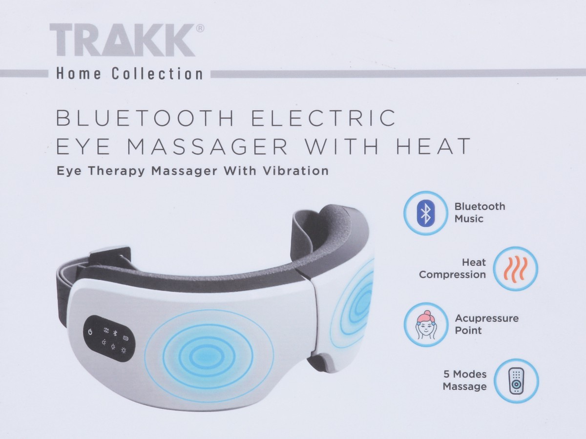 slide 5 of 12, Trakk Bluetooth Electric Eye Massager with Heat 1 ea, 1 ct