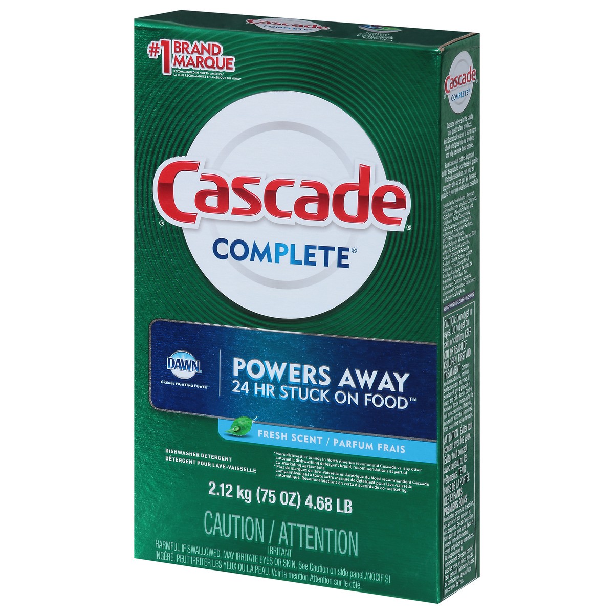 slide 3 of 9, Cascade Complete Fresh Scent Dishwasher Detergent - 75 oz, 75 oz