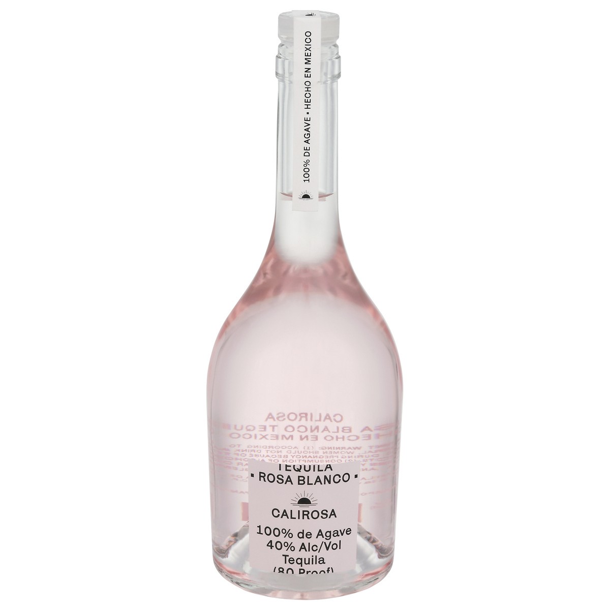 slide 8 of 12, OTHER-ALCOHOLIC BEVERAGES Calirosa Rosa Blanco Tequila Bottle, 750 ml