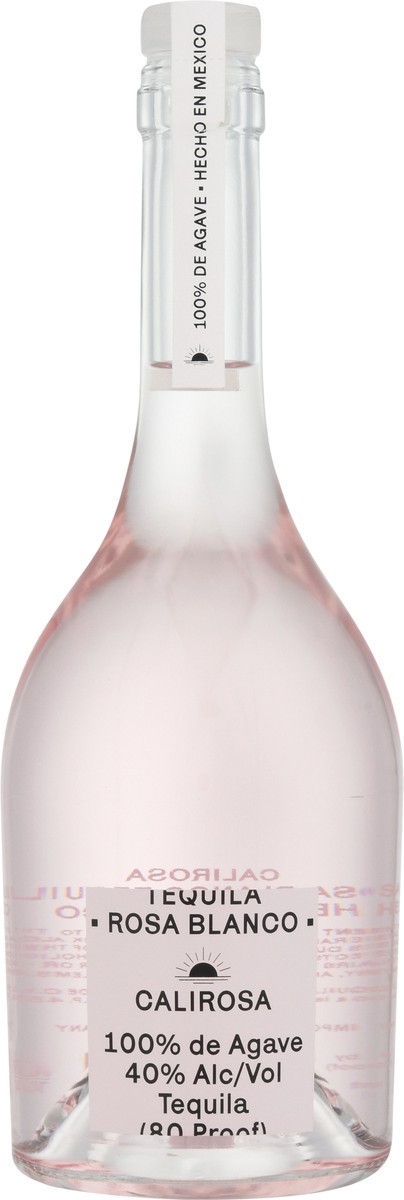 slide 9 of 12, OTHER-ALCOHOLIC BEVERAGES Calirosa Rosa Blanco Tequila Bottle, 750 ml