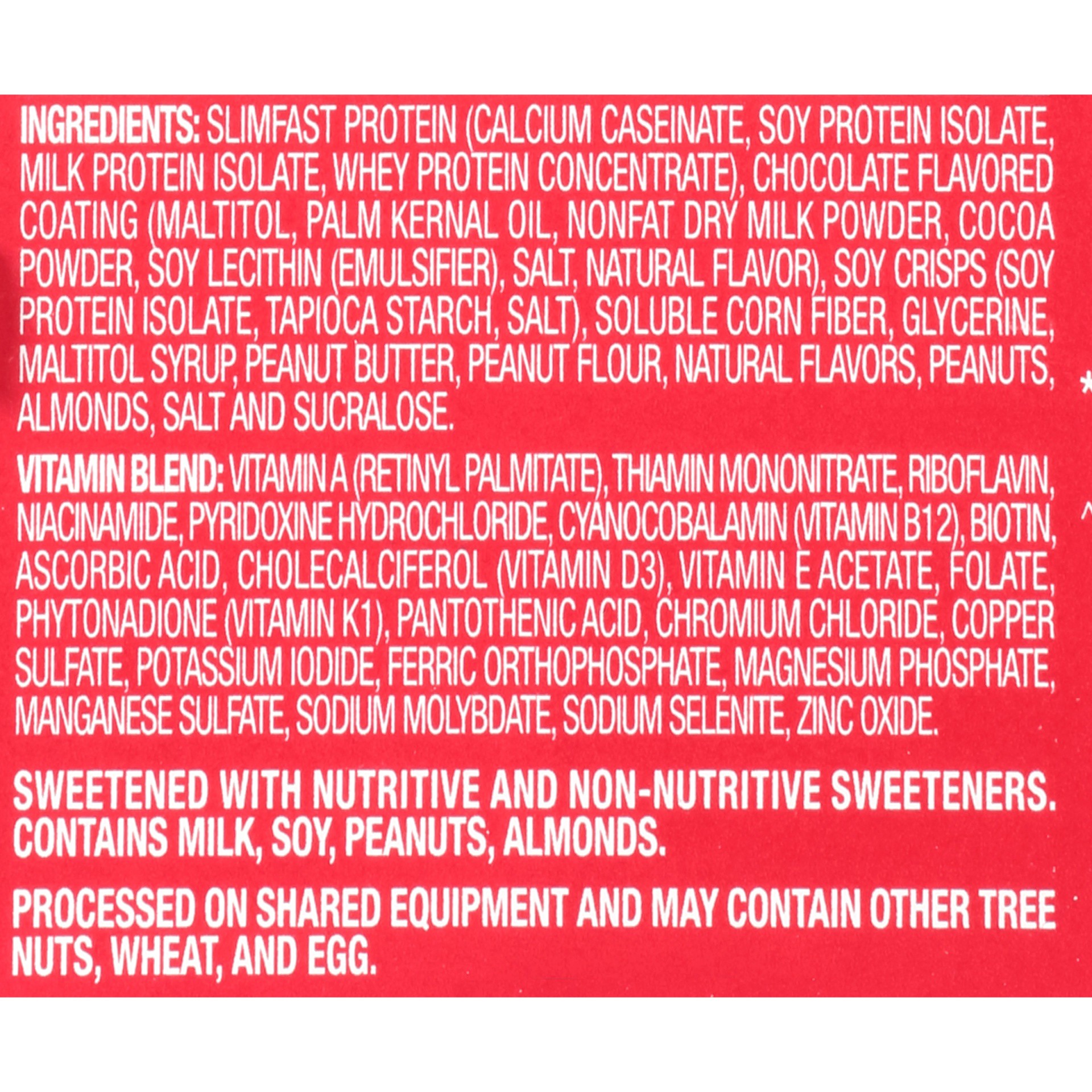 slide 5 of 8, SlimFast Bake Shop Meal Bars Chocolatey Peanut Butter Pie, 5 ct; 1.59 oz