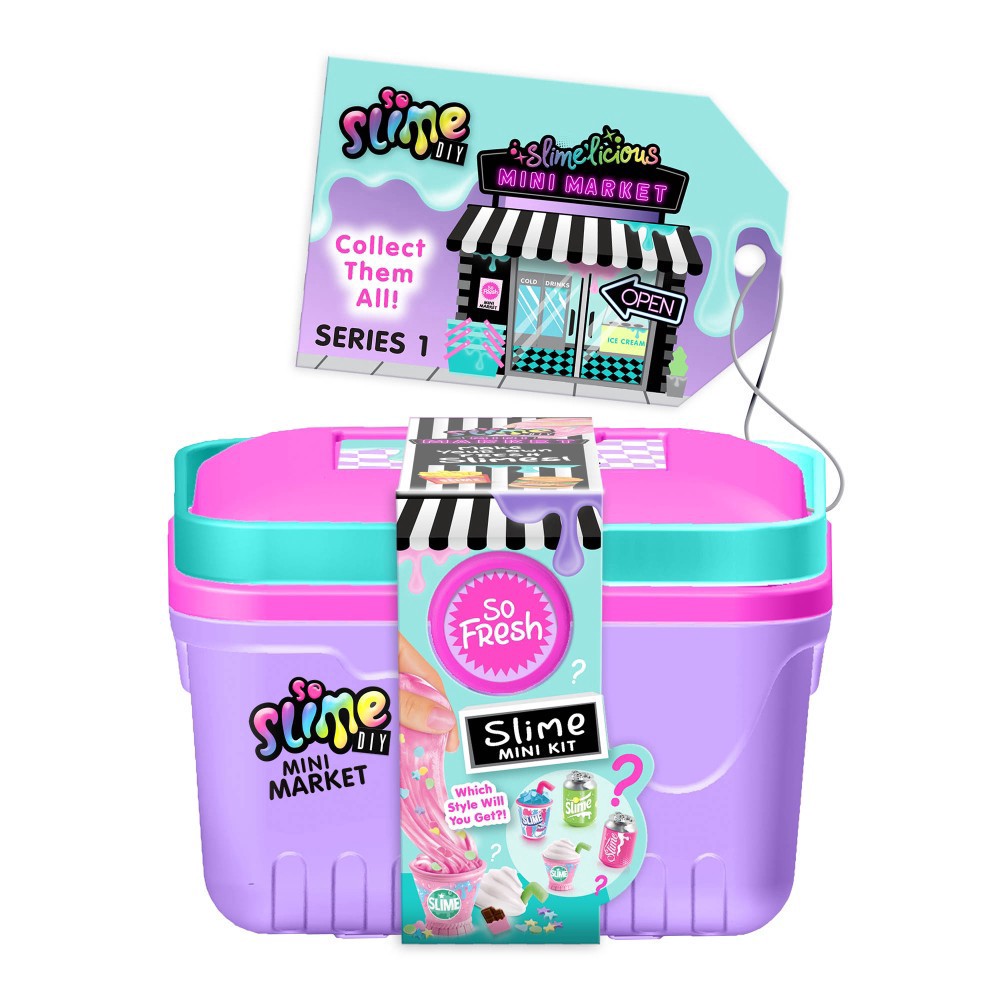 slide 4 of 4, So Slime Mini Market Slime Assortment, 1 ct