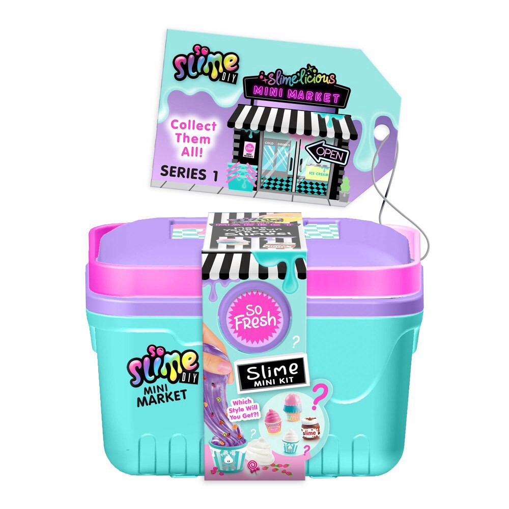 slide 2 of 4, So Slime Mini Market Slime Assortment, 1 ct