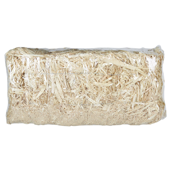 slide 5 of 5, FloraCraft Straw Bale 13" Natural, 13 in