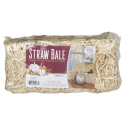 FloraCraft Straw Bale 13" Natural