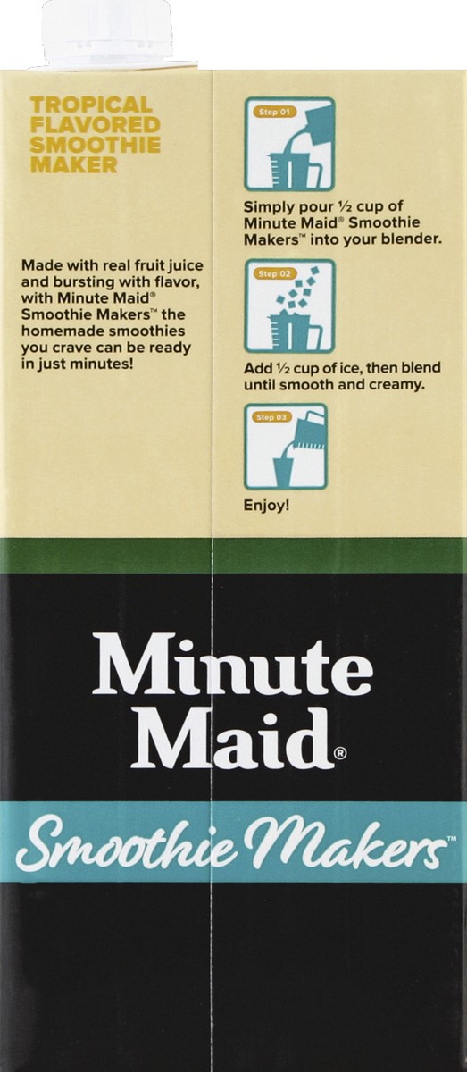 slide 6 of 6, Minute Maid Smoothie Makers Tropical, 32 fl oz