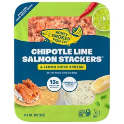 Honey Smoked Fish Co. Honey Smoked Stackers Chipotle & Lime - 3 oz