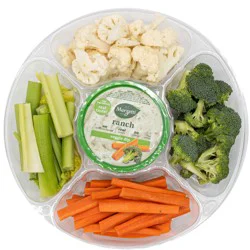 Marzetti Vegetable Tray With Ranch Veggie Dip