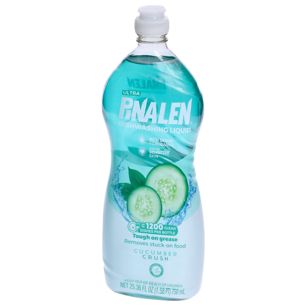 slide 5 of 9, Pinalen Cucumber Liquid Dishwash, 25.3 fl oz