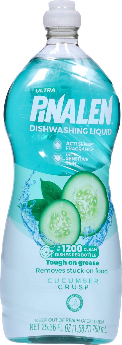 slide 3 of 9, Pinalen Cucumber Liquid Dishwash, 25.3 fl oz