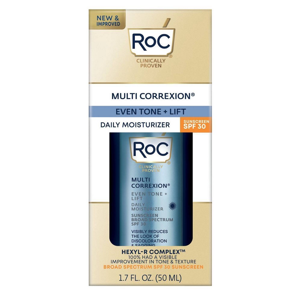 slide 3 of 6, RoC 5 In 1 Daily Face Moisturizer - SPF 30 - 1.7 fl oz, 30 ct; 1.7 fl oz