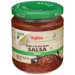 Hy-vee Mild Corn & Black Bean Salsa - 15.5 oz