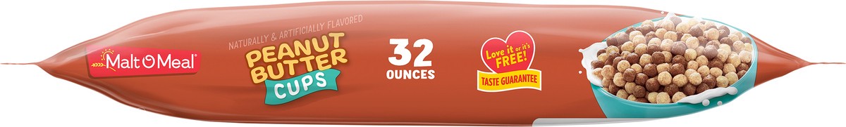 slide 2 of 7, Malt-O-Meal Super Size Peanut Butter Cups Cereal 32 oz, 32 oz