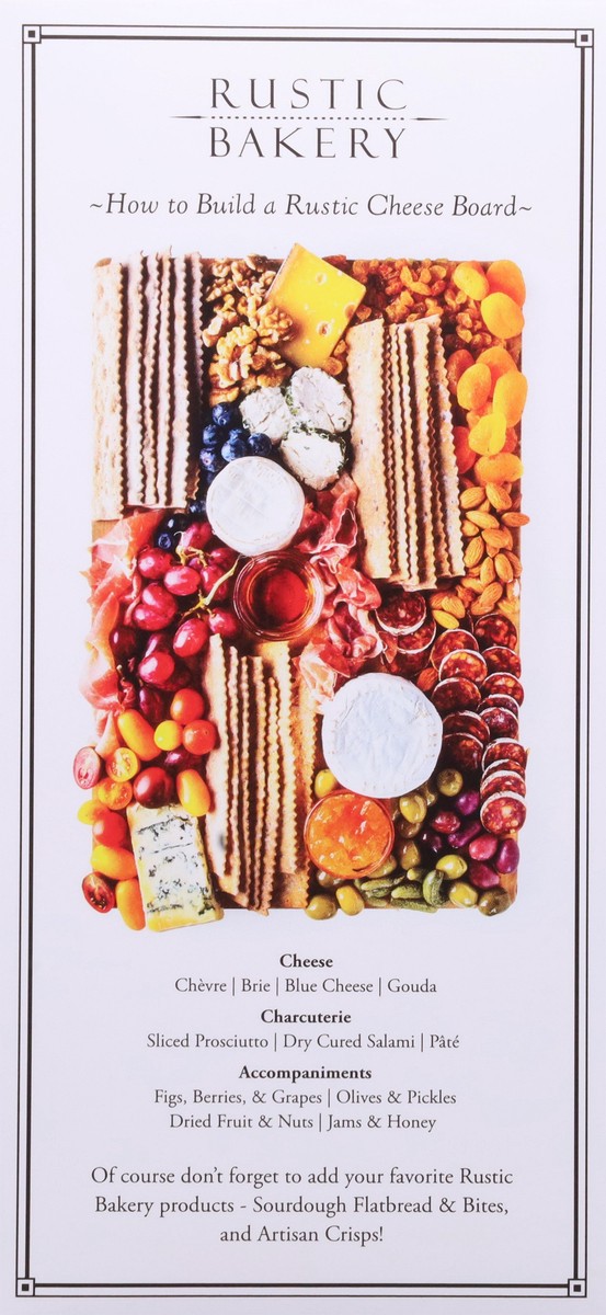 slide 10 of 14, Rustic Bakery Organic Sourdough Olive Oil & Sel Gris Flatbread 6 oz, 6 oz