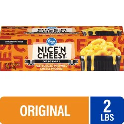 Kroger Original Nice 'N Cheesy Pasteurized Prepared Cheese Product