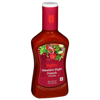 slide 1 of 1, Hy-Vee Western French Dressing, 16 fl oz