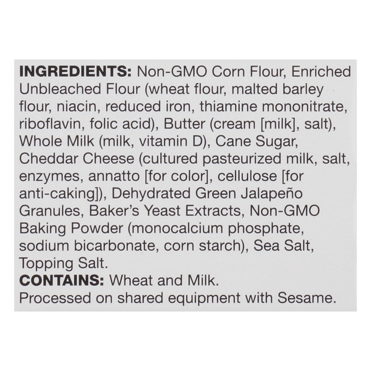 slide 13 of 13, All-American Crackers Jalapeno Cheddar Cornbread Crackers 4 oz, 4 oz
