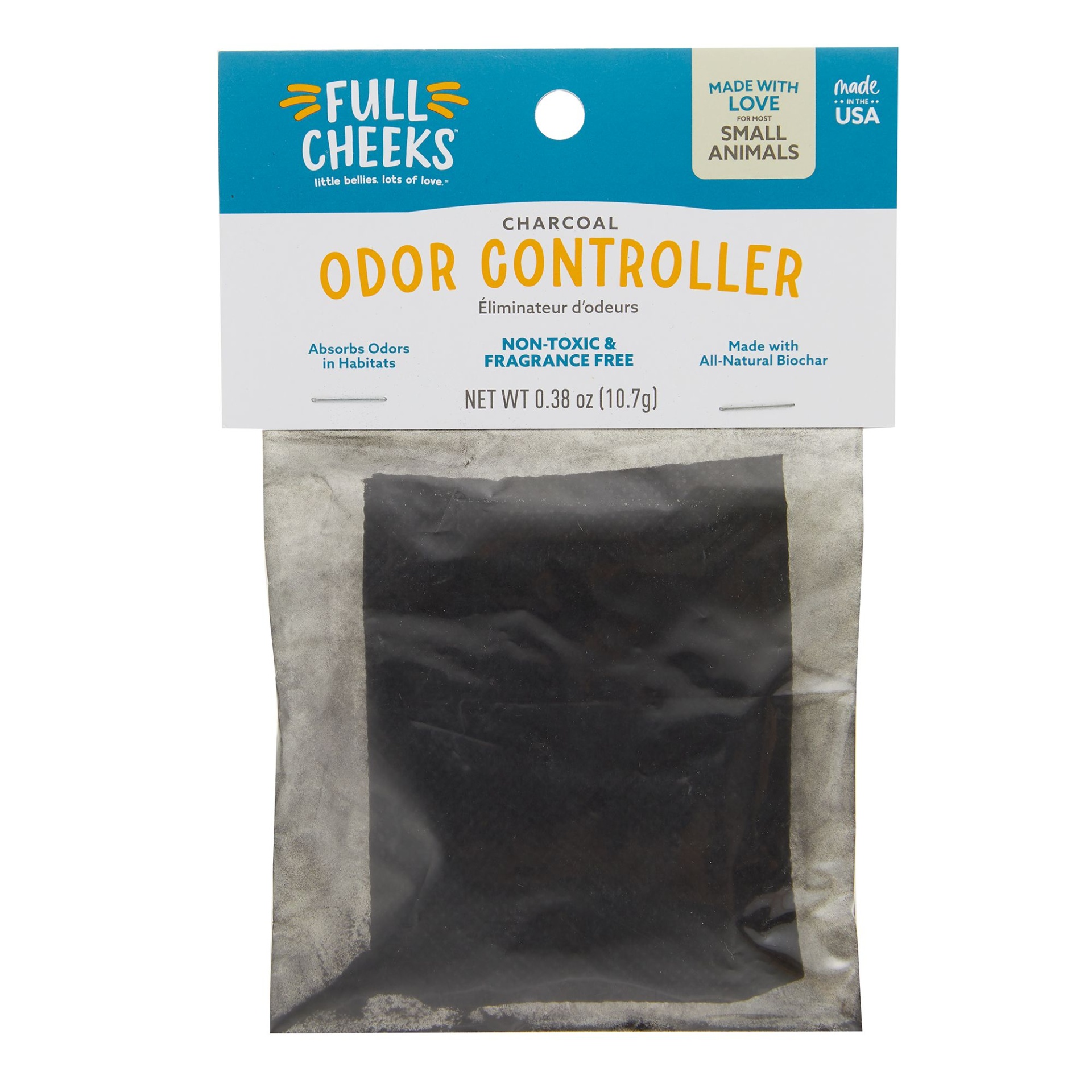 slide 1 of 1, Full Cheeks Small Pet Charcoal Odor Controller, 1 ct