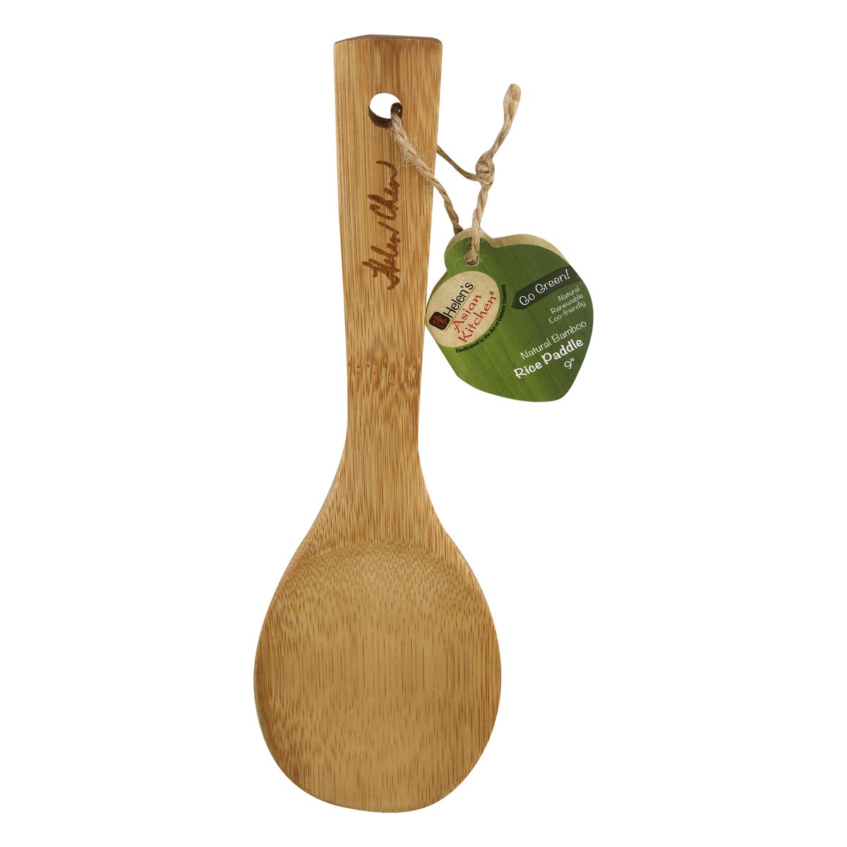 slide 2 of 11, Helen's Asian Kitchen 9 Inches Bamboo Rice Paddle 1 ea, 1 ct