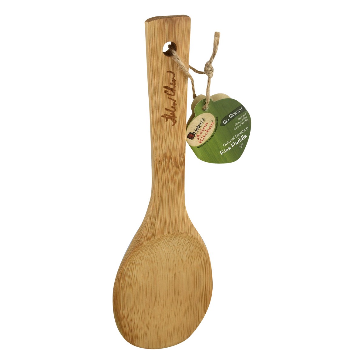 slide 6 of 11, Helen's Asian Kitchen 9 Inches Bamboo Rice Paddle 1 ea, 1 ct
