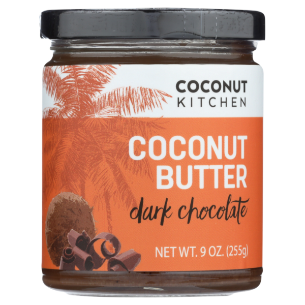 slide 1 of 1, Coconut Kitchen Dark Chocolate Coconut Butter, 9 oz