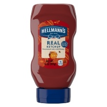 slide 1 of 1, Hellmann's Real Ketchup with Honey, 14 oz