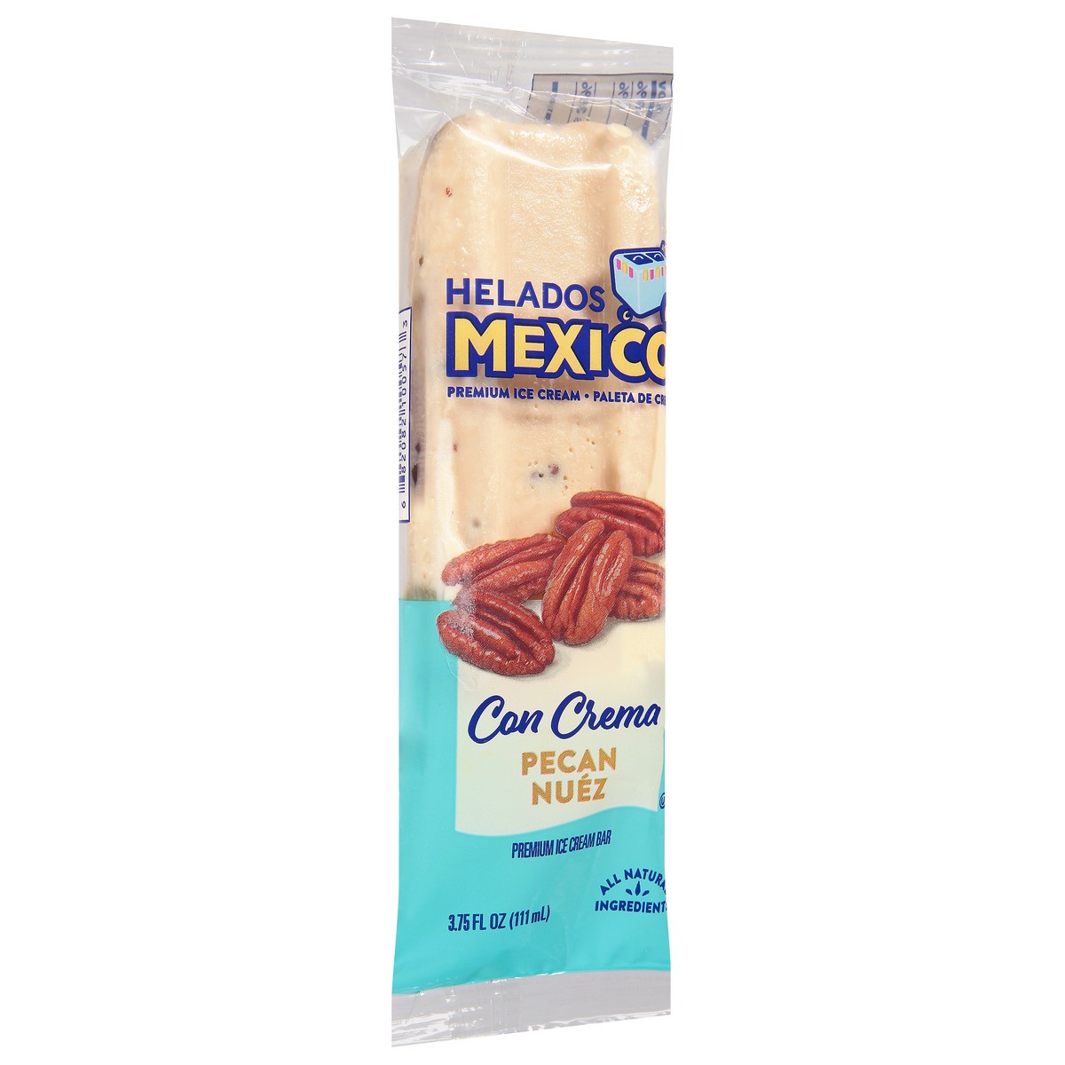 slide 9 of 9, Helados Mexico Premium Pecan Ice Cream Bar 3.75 fl oz, 3.75 fl oz