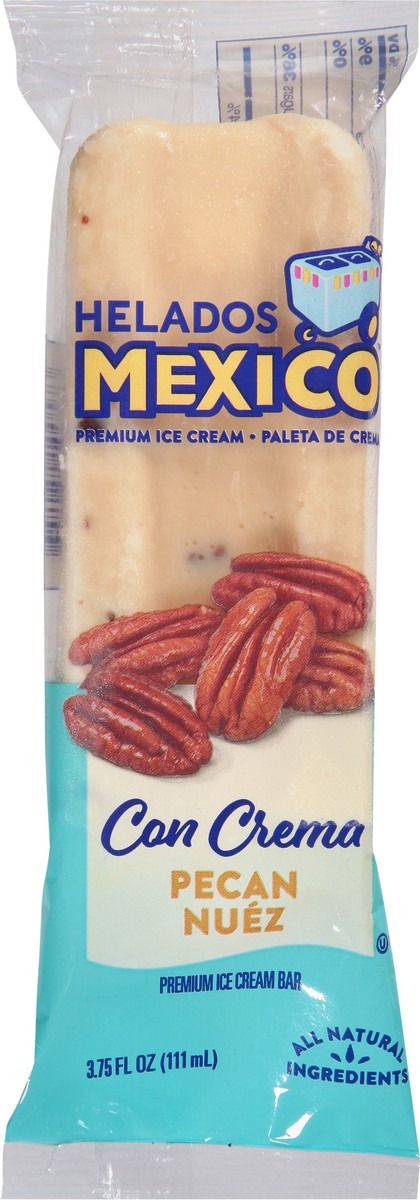 slide 7 of 9, Helados Mexico Premium Pecan Ice Cream Bar 3.75 fl oz, 3.75 fl oz