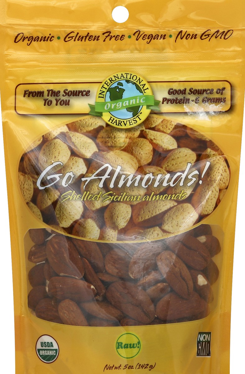 slide 1 of 2, International Harvest Almonds 5 oz, 5 oz