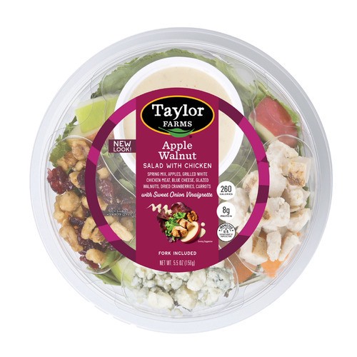 slide 1 of 1, Taylor Farms® apple walnut salad bowl, 5.5 oz