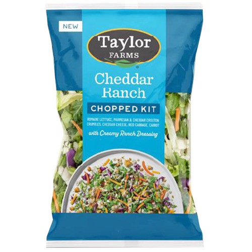 slide 1 of 1, Taylor Farms® cheddar ranch chopped kit, 10.5 oz