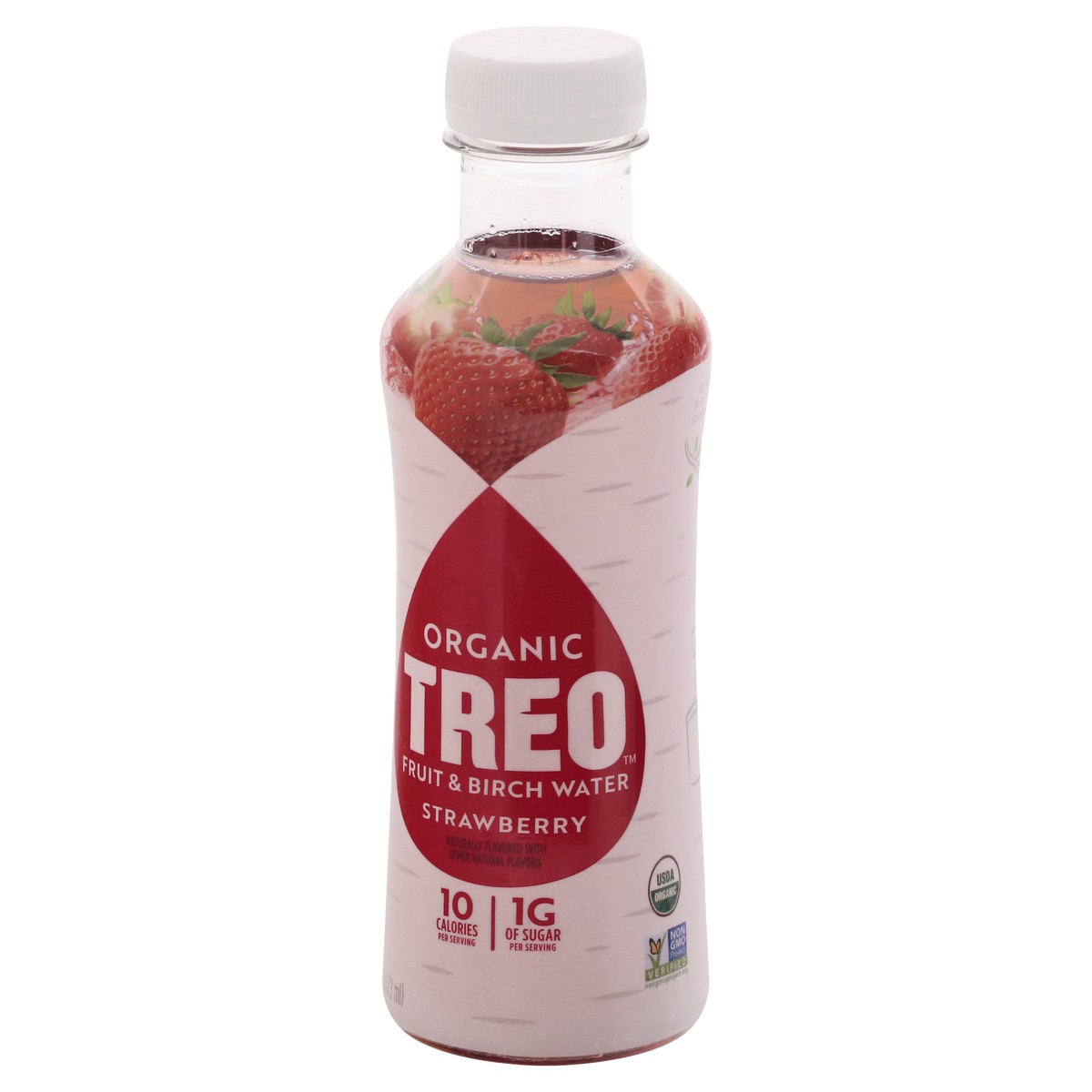 slide 6 of 13, Treo Strawberry Birch Water - 16 fl oz, 16 fl oz