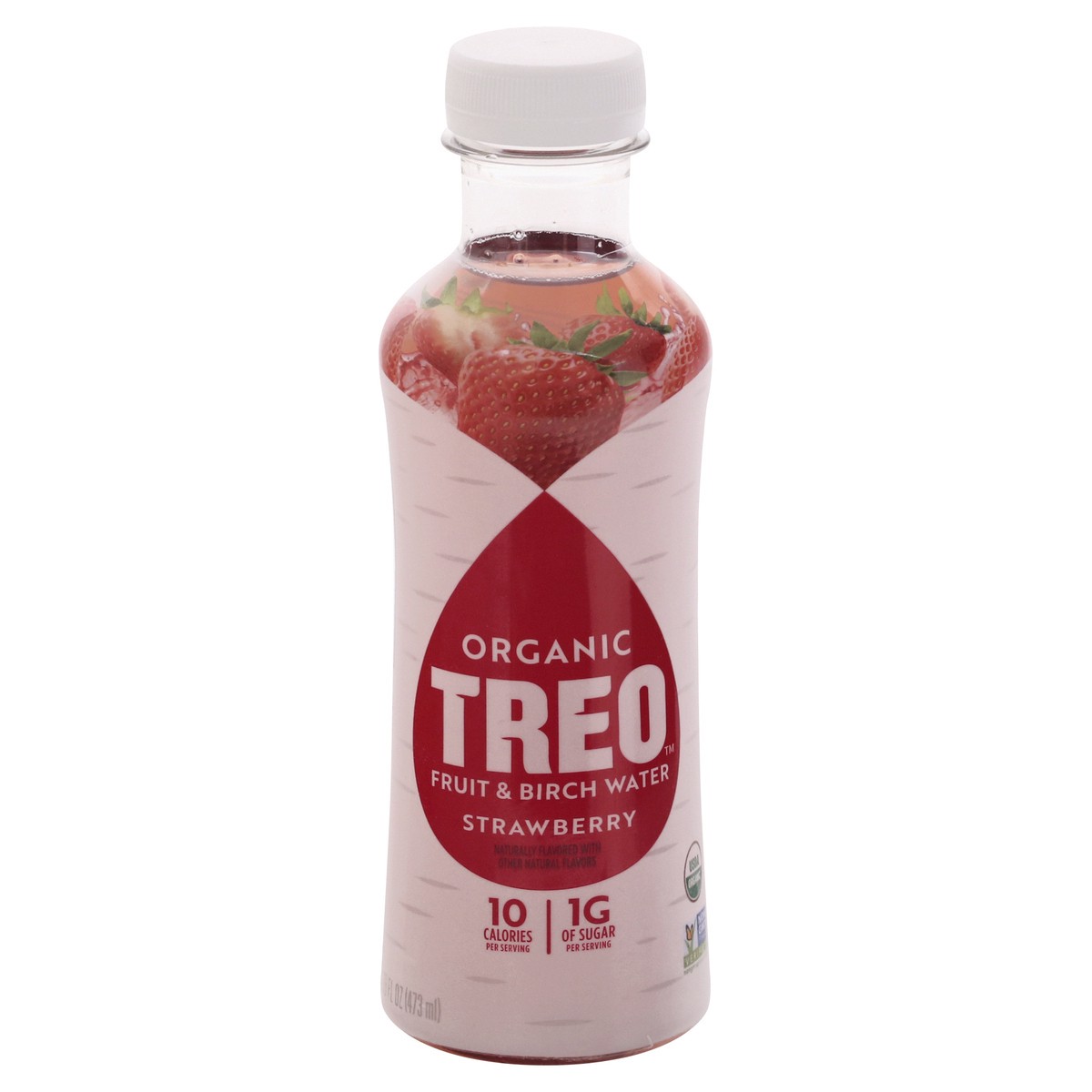 slide 11 of 13, Treo Strawberry Birch Water - 16 fl oz, 16 fl oz