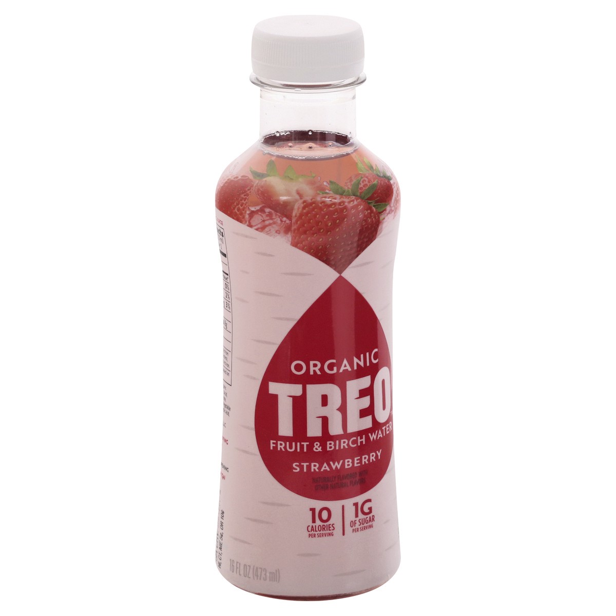 slide 4 of 13, Treo Strawberry Birch Water - 16 fl oz, 16 fl oz