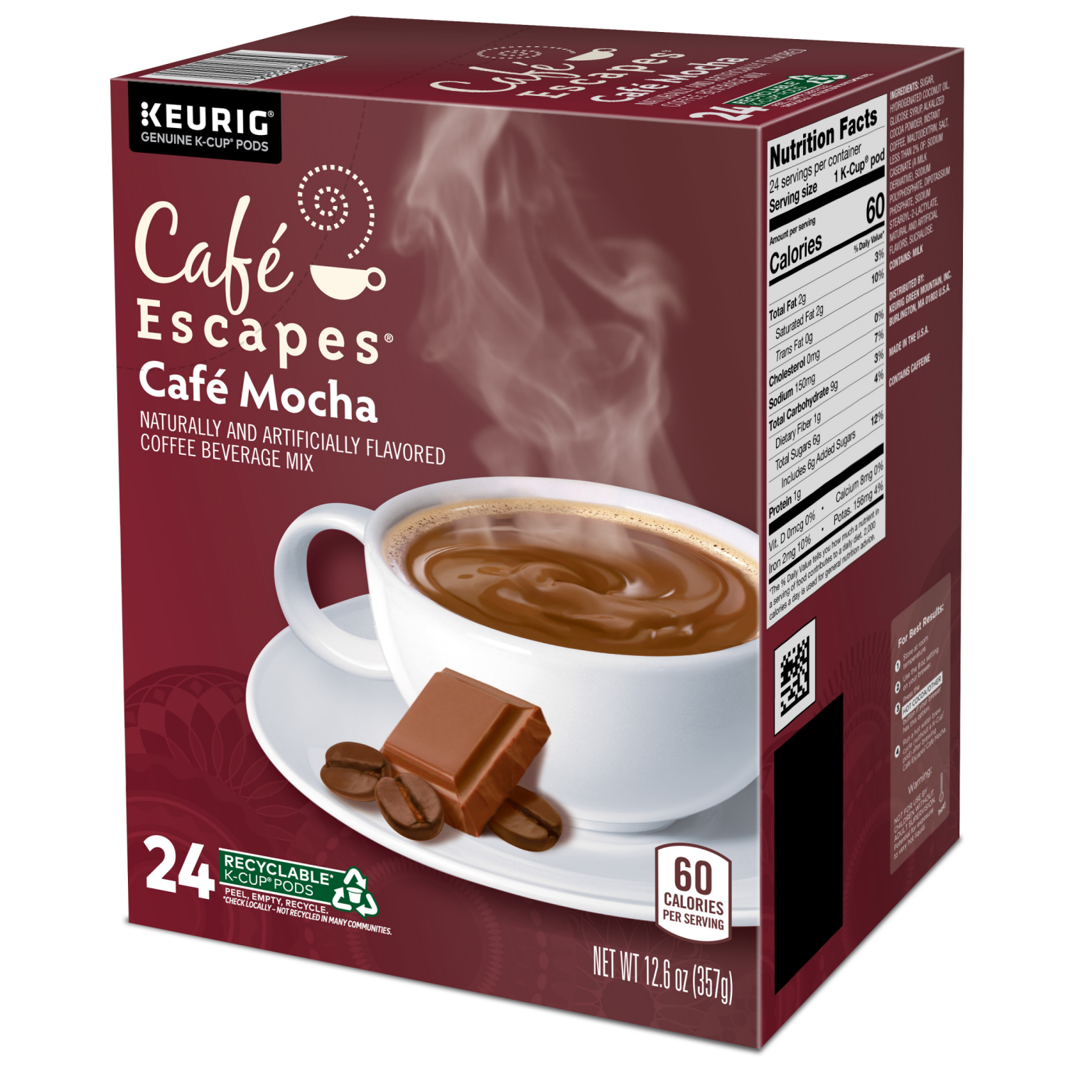 slide 4 of 5, Café Escapes Coffee Beverage Mix 24 ea, 24 ct