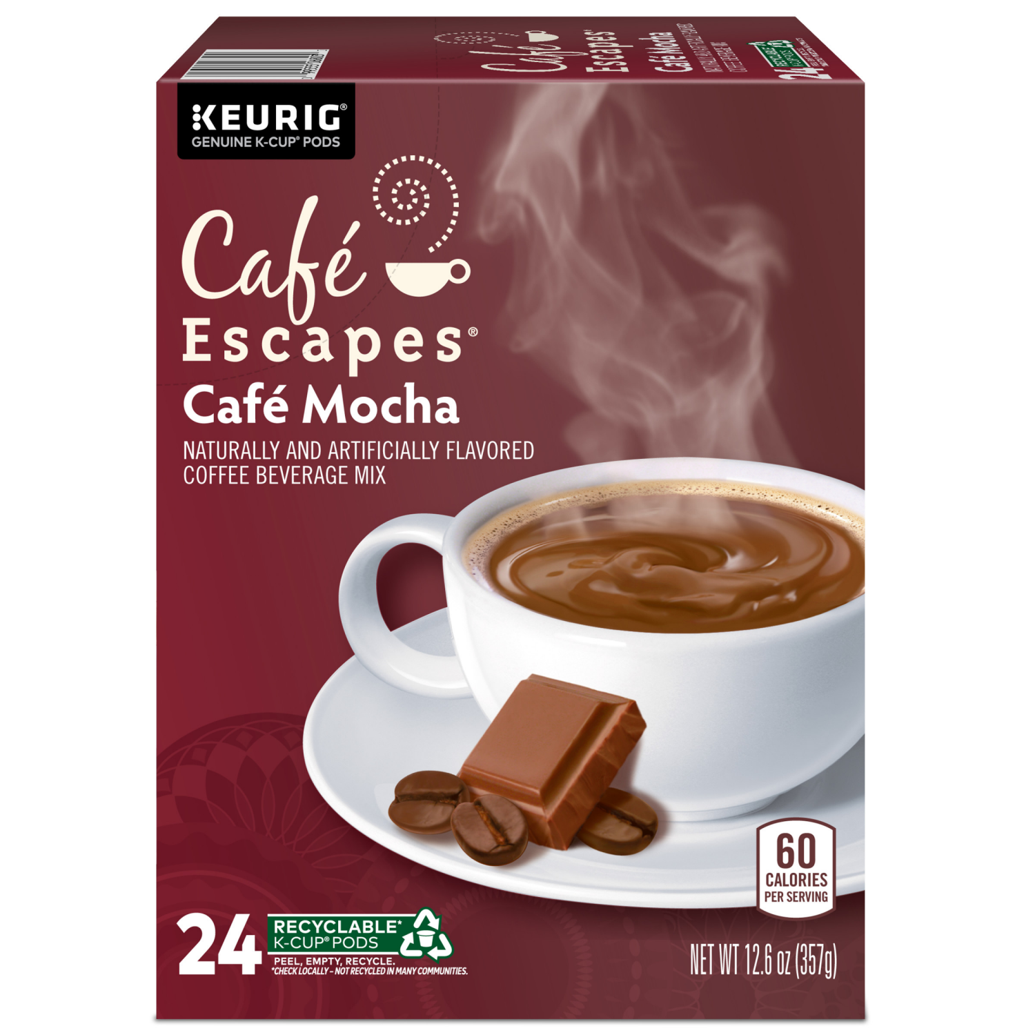 slide 2 of 5, Café Escapes Coffee Beverage Mix 24 ea, 24 ct