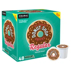 The Original Donut Shop Regular Keurig Single-Serve K-Cup Pods, Medium Roast Coffee, 48 Count