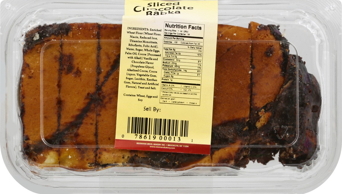 slide 7 of 13, Reisman's Chocolate Babka, 16 oz