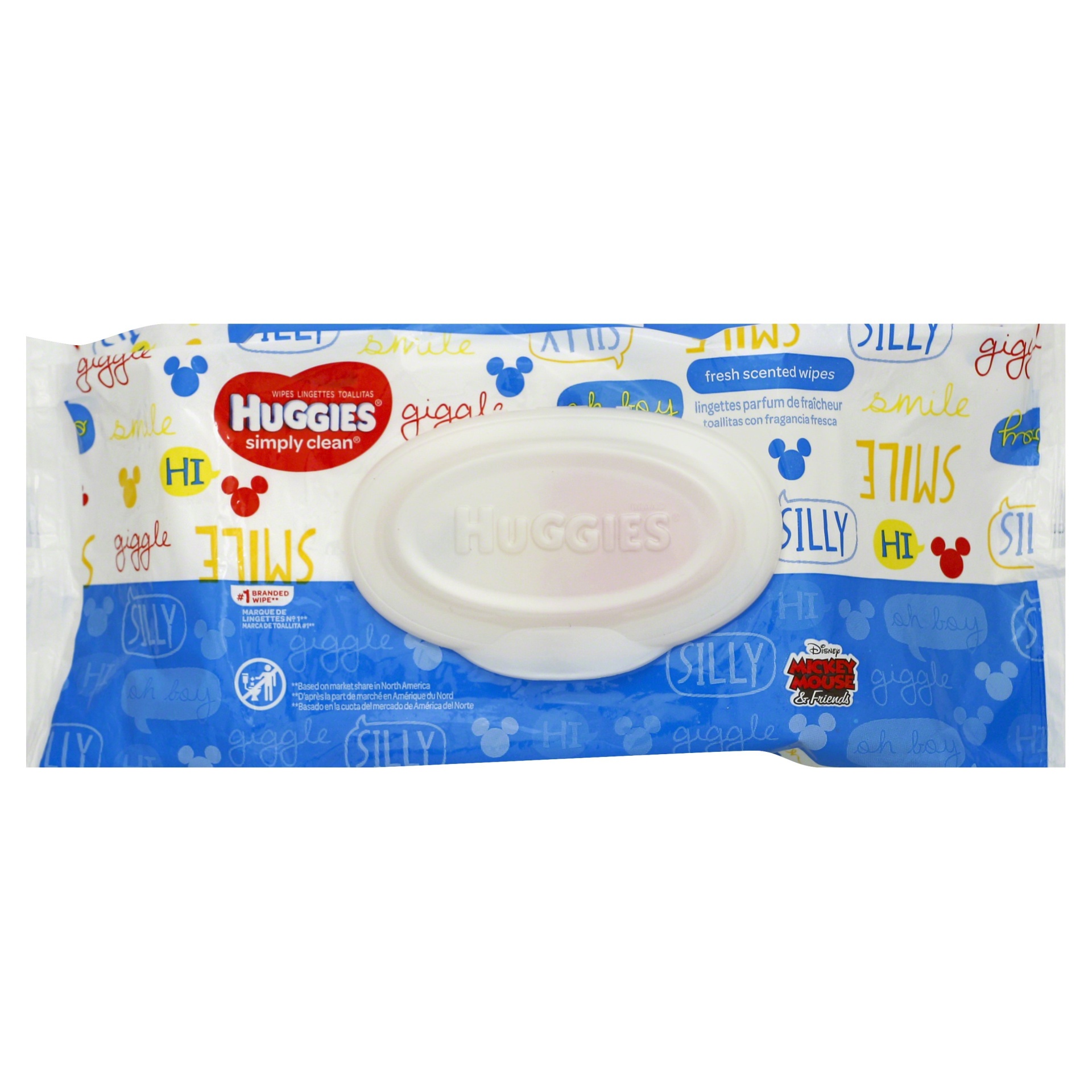 slide 1 of 6, Huggies Simply Clean Scented Wipes, 72 ct