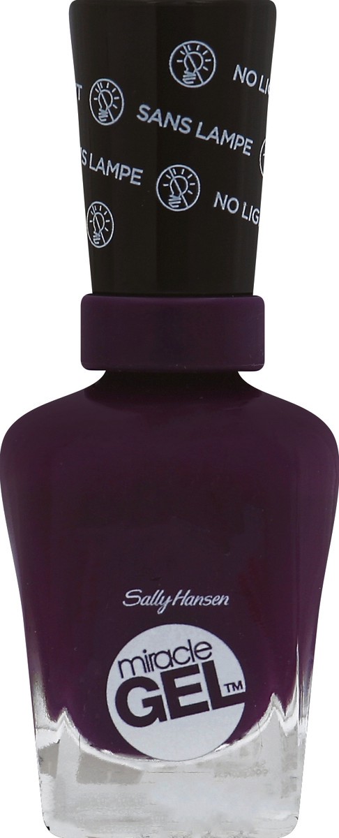 slide 2 of 3, Sally Hansen Miracle Gel - Purple, 0.5 fl oz