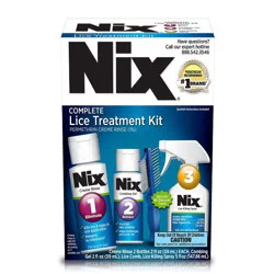 Nix Complete Lice Removal Treatment for Hair and Home Kit