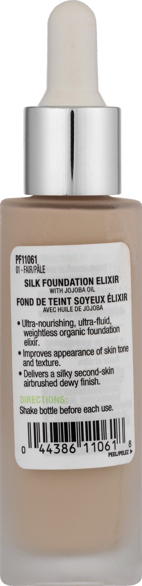 slide 5 of 12, Physicians Formula Organic Wear Silk Foundation Elixir Fair, 1 fl oz