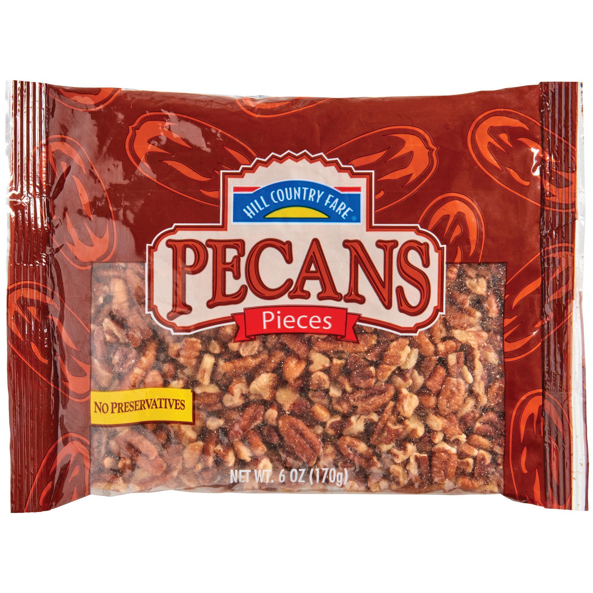 slide 1 of 1, Hill Country Fare Pecan Pieces - 6 oz, 6 oz