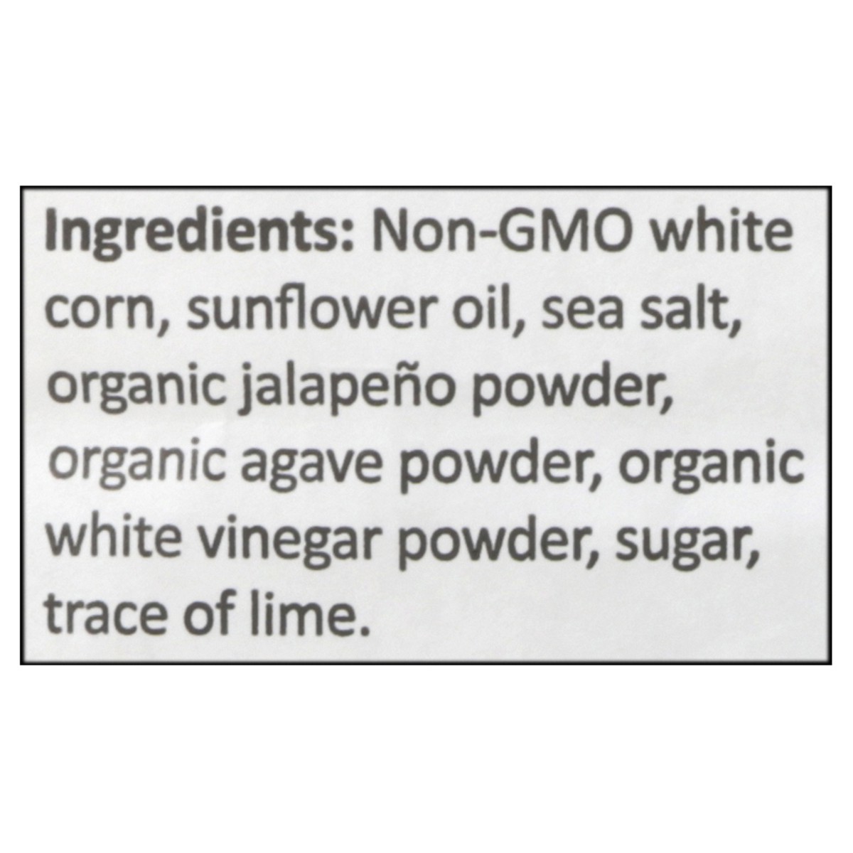 slide 6 of 13, Mi Niña White Corn Jalapeno Agave Tortilla Chips 12 oz, 12 oz