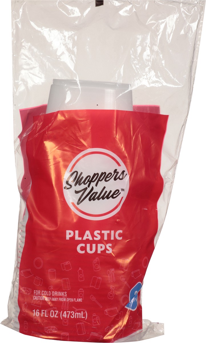 slide 10 of 11, Shoppers Value 20 Ct Plastic Cup, 16 oz