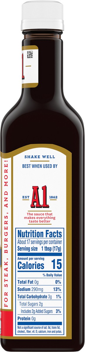 slide 12 of 12, A.1. Original Sauce, 10 oz. Bottle, 10 oz